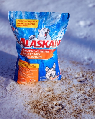 Alaskan Déglaçant doux pour les animaux en sac