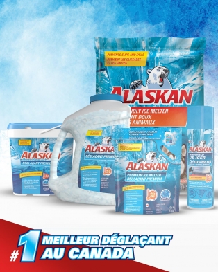 Recharge de déglaçant Premium Alaskan® en sac