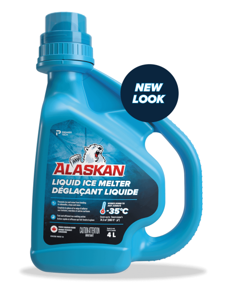 New look of Alaskan Liquid Ice Melter