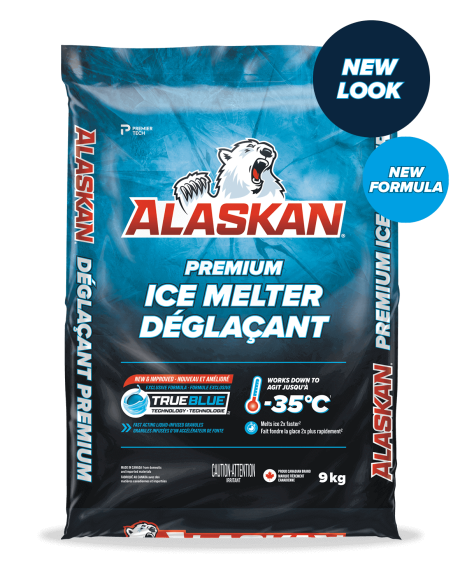 New look of Alaskan Premium Ice Melter