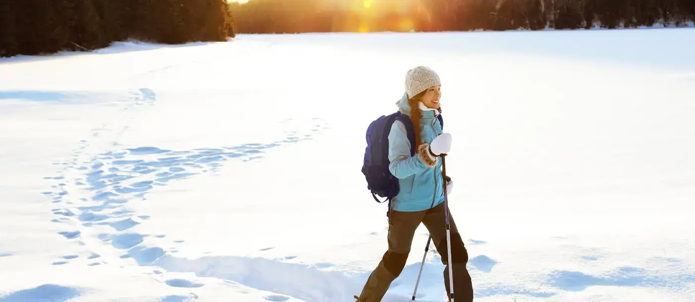 Going outside, ideally one hour a day, is an excellent way to enjoy the sunlight while clearing your head from daily worries.