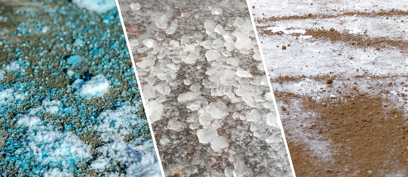 Différences entre le Déglaçant Premium Alaskan, le sel et le sable