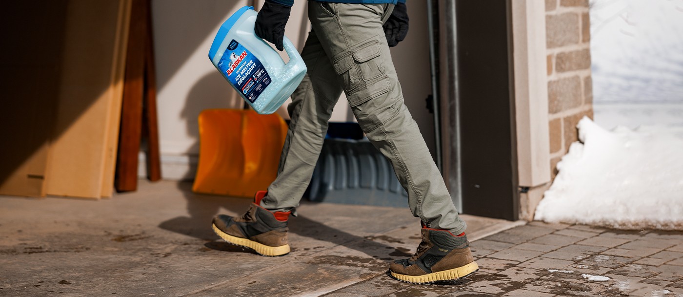 How to store ice melter