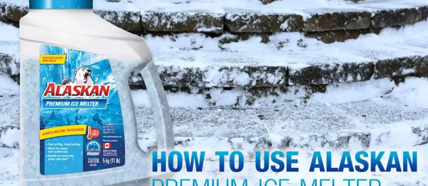 How to use Alaskan Premium Ice Melter